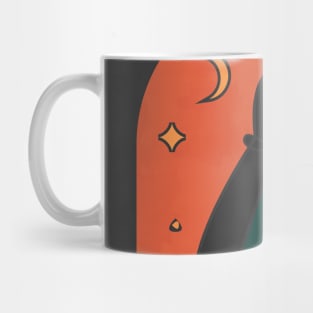 Minimal Woman Portrait 1 Mug